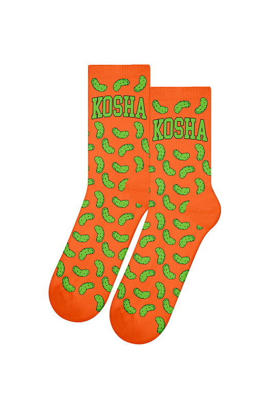 Orange  Kosha Pickle Socks