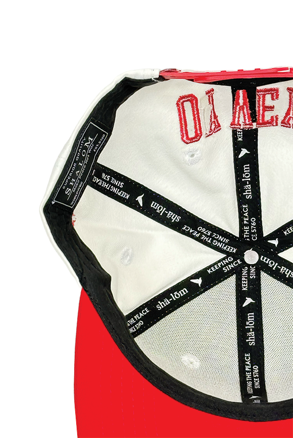 KOSHA Hat (White/Red)